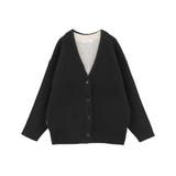 VネックWフェイスニットカーディガン【WEB限定カラー有り】 | AMERICAN HOLIC | 詳細画像51