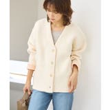 VネックWフェイスニットカーディガン【WEB限定カラー有り】 | AMERICAN HOLIC | 詳細画像17
