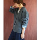 VネックWフェイスニットカーディガン【WEB限定カラー有り】 | AMERICAN HOLIC | 詳細画像8