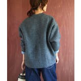 VネックWフェイスニットカーディガン【WEB限定カラー有り】 | AMERICAN HOLIC | 詳細画像9