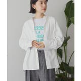オフホワイト | イージーケアコクーンバックタックシャツ | AMERICAN HOLIC