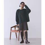 【WEB限定】サイドスリットポンチプルオーバー | AMERICAN HOLIC | 詳細画像4