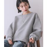 杢グレー | 【WEB限定】サイドスリットポンチプルオーバー | AMERICAN HOLIC