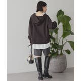 スキッパー裏毛パーカー | AMERICAN HOLIC | 詳細画像7 