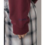 Vネックワンポイントロゴスウェットプルオーバー | AMERICAN HOLIC | 詳細画像12