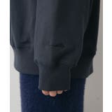 Vネックワンポイントロゴスウェットプルオーバー | AMERICAN HOLIC | 詳細画像5