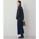 Vネックワンポイントロゴスウェットプルオーバー | AMERICAN HOLIC | 詳細画像7