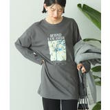 BOTANICAL PHOTO ロングTシャツ/チュニック | AMERICAN HOLIC | 詳細画像5