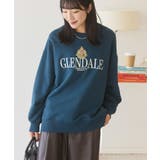 ネイビー | GLENDALE裏毛プルオーバー | AMERICAN HOLIC
