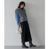 ローゲージVネックニットベスト | AMERICAN HOLIC | 詳細画像17 