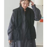 ブラック | ドロストキルティングベスト | AMERICAN HOLIC