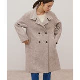 ヘリンボーンスタンドカラーコート | AMERICAN HOLIC | 詳細画像3 