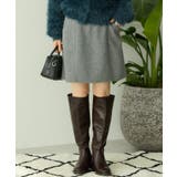 メルトン風タイトミニスカート | AMERICAN HOLIC | 詳細画像1