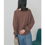 バイパチラグランニットプルオーバー<静電気軽減> | AMERICAN HOLIC | 詳細画像15