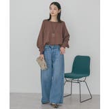 バイパチラグランニットプルオーバー<静電気軽減> | AMERICAN HOLIC | 詳細画像16