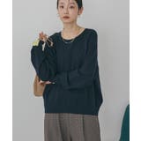 バイパチラグランニットプルオーバー<静電気軽減> | AMERICAN HOLIC | 詳細画像21