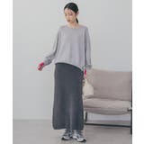 バイパチラグランニットプルオーバー<静電気軽減> | AMERICAN HOLIC | 詳細画像32