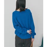 バイパチラグランニットプルオーバー<静電気軽減> | AMERICAN HOLIC | 詳細画像6