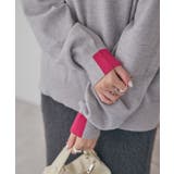 バイパチラグランニットプルオーバー＜静電気軽減＞ | AMERICAN HOLIC | 詳細画像21 