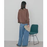 バイパチラグランニットプルオーバー＜静電気軽減＞ | AMERICAN HOLIC | 詳細画像34 