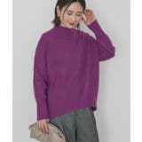 モックネックコクーンニットプルオーバー | AMERICAN HOLIC | 詳細画像15