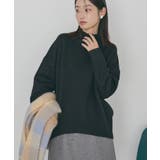 モックネックコクーンニットプルオーバー | AMERICAN HOLIC | 詳細画像2