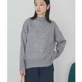 モックネックコクーンニットプルオーバー | AMERICAN HOLIC | 詳細画像21