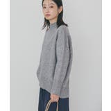 モックネックコクーンニットプルオーバー | AMERICAN HOLIC | 詳細画像23