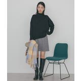 モックネックコクーンニットプルオーバー | AMERICAN HOLIC | 詳細画像11 