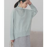 モックネックコクーンニットプルオーバー | AMERICAN HOLIC | 詳細画像15 