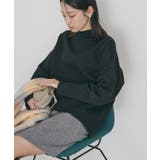 モックネックコクーンニットプルオーバー | AMERICAN HOLIC | 詳細画像7 