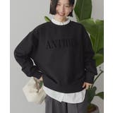 ブラック | Fairfield フロッキースウェットプルオーバー | AMERICAN HOLIC