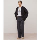 【選べる丈】中空FIBERノーカラーコート | AMERICAN HOLIC | 詳細画像7