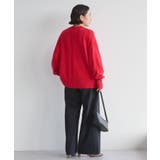 バイパチモックネックニットプルオーバー<静電気軽減> | AMERICAN HOLIC | 詳細画像10