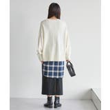 バイパチモックネックニットプルオーバー<静電気軽減> | AMERICAN HOLIC | 詳細画像20