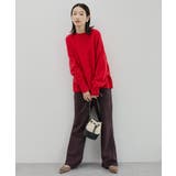 バイパチモックネックニットプルオーバー<静電気軽減> | AMERICAN HOLIC | 詳細画像40