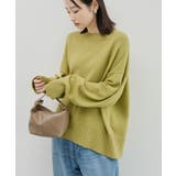 バイパチモックネックニットプルオーバー<静電気軽減> | AMERICAN HOLIC | 詳細画像45