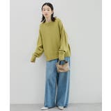 バイパチモックネックニットプルオーバー<静電気軽減> | AMERICAN HOLIC | 詳細画像46