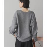 Vネックラメニットカーディガン | AMERICAN HOLIC | 詳細画像11 