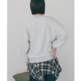 ワンポイントサガラ刺繍裏毛プルオーバー | AMERICAN HOLIC | 詳細画像13