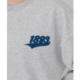 ワンポイントサガラ刺繍裏毛プルオーバー | AMERICAN HOLIC | 詳細画像14