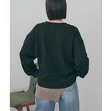 ワンポイントサガラ刺繍裏毛プルオーバー | AMERICAN HOLIC | 詳細画像4