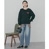 ワンポイントサガラ刺繍裏毛プルオーバー | AMERICAN HOLIC | 詳細画像6