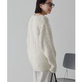 メランジルーズニットプルオーバー | AMERICAN HOLIC | 詳細画像18 