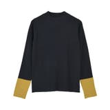 バイパチ袖配色リブプルオーバー＜静電気軽減＞ | AMERICAN HOLIC | 詳細画像28 