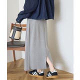 バイパチ総針ニットタイトスカート＜静電気軽減＞ | AMERICAN HOLIC | 詳細画像3 