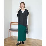 バイパチ総針ニットタイトスカート＜静電気軽減＞ | AMERICAN HOLIC | 詳細画像9 