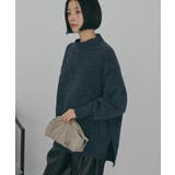 ベロアモールニットプルオーバー | AMERICAN HOLIC | 詳細画像12 