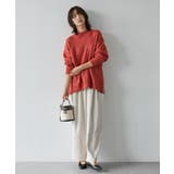 サイドスリットハイネックニットプルオーバー | AMERICAN HOLIC | 詳細画像16 