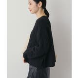 ミドルゲージケーブルニットプルオーバー | AMERICAN HOLIC | 詳細画像22